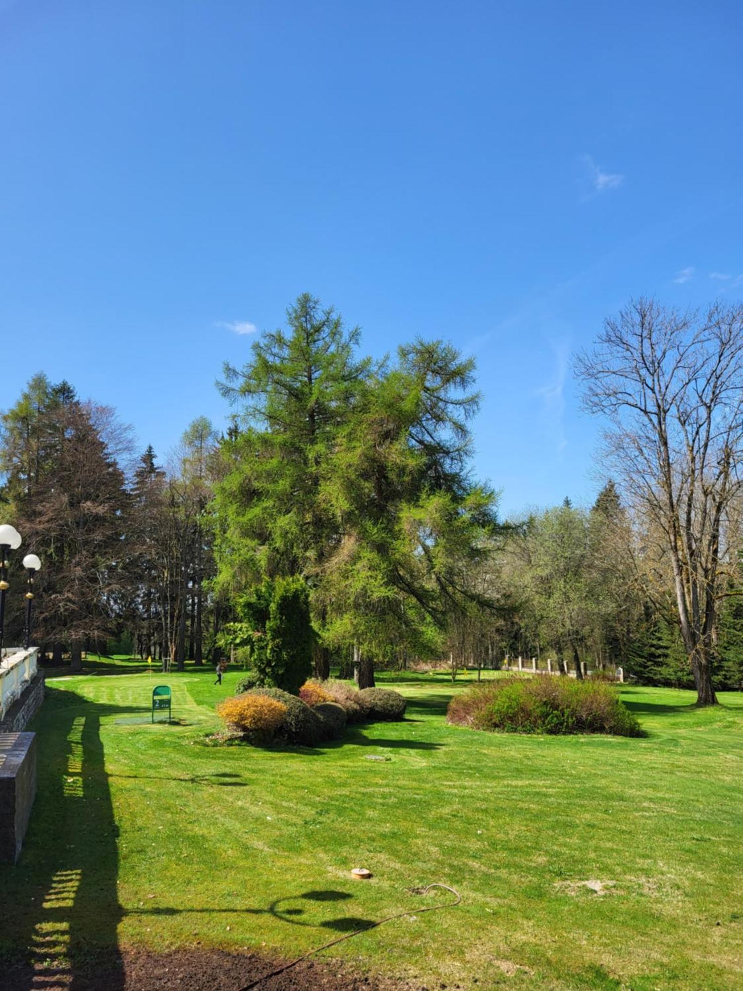 Parkhotel Golf Mariańskie Łaźnie Zewnętrze zdjęcie
